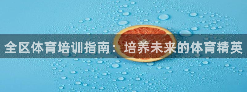 极悦平台登录方式是什么：全区体育培训指南：培养未来的