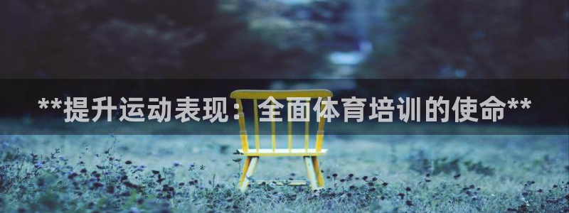 极悦平台注册流程：**提升运动表现：全面体育培训的使