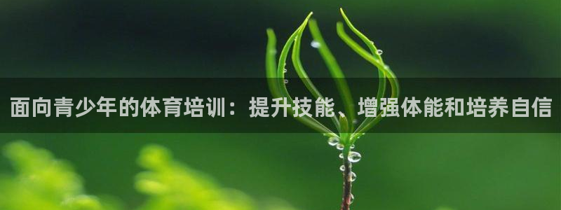 极悦娱乐官网入口网址：面向青少年的体育培训：提升技能