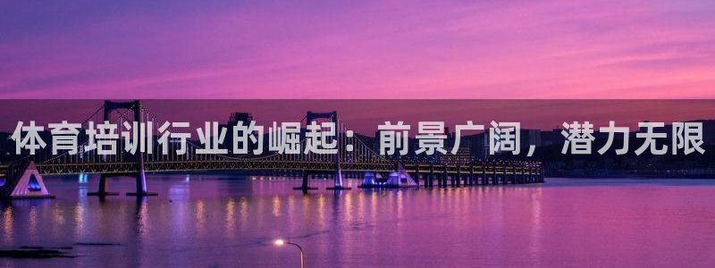 极悦平台官方网站是什么软件：体育培训行业的崛起：前景