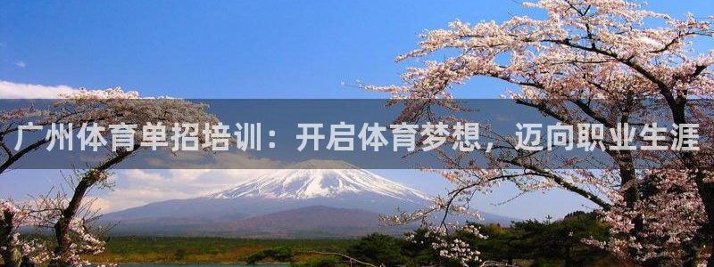 极悦官网首页登录入口：广州体育单招培训：开启体育梦想