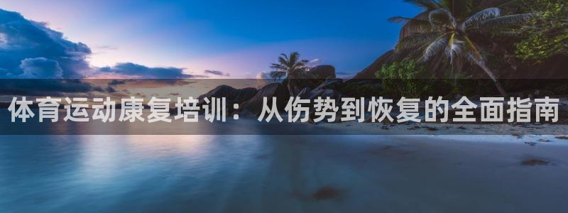 极悦平台注册官方网站下载：体育运动康复培训：从伤势到