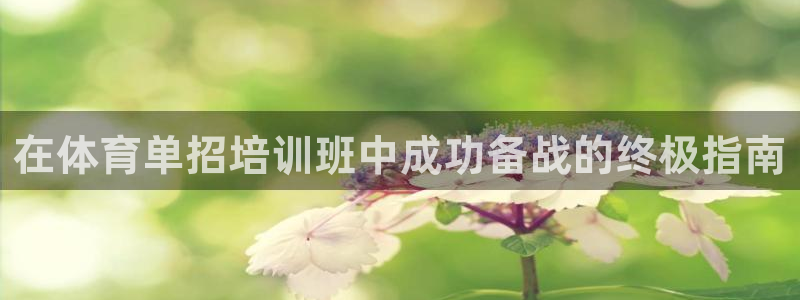 极悦官网注册最新版本更新内容是什么：在体育单招培训班