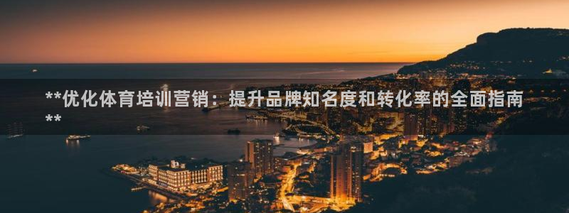 极悦娱乐的背景和历史背景分析：**优化体育培训营销：