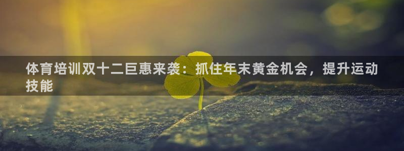 极悦平台官网下载中心app：体育培训双十二巨惠来袭：