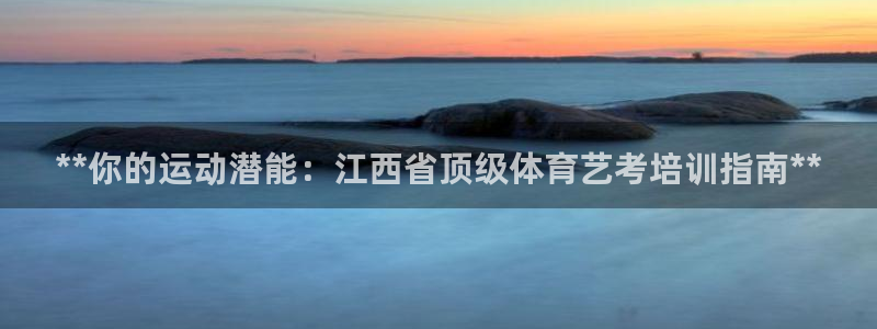 苏州极悦信息科技有限公司：**你的运动潜能：江西省顶