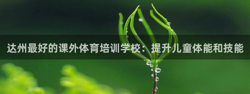 极悦平台注册流程详解图：达州最好的课外体育培训学校：