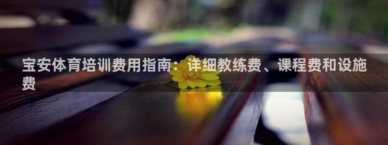 极悦平台官方网站首页入口：宝安体育培训费用指南：详细