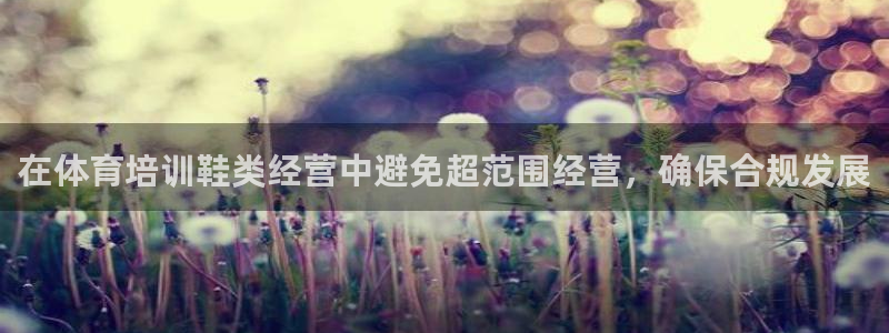 极悦官网首页登录入口下载：在体育培训鞋类经营中避免超