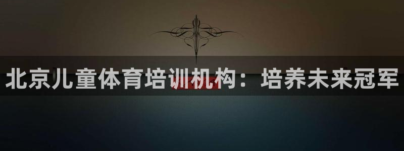 极悦平台登录最新版本更新内容是什么：北京儿童体育培训机构：培